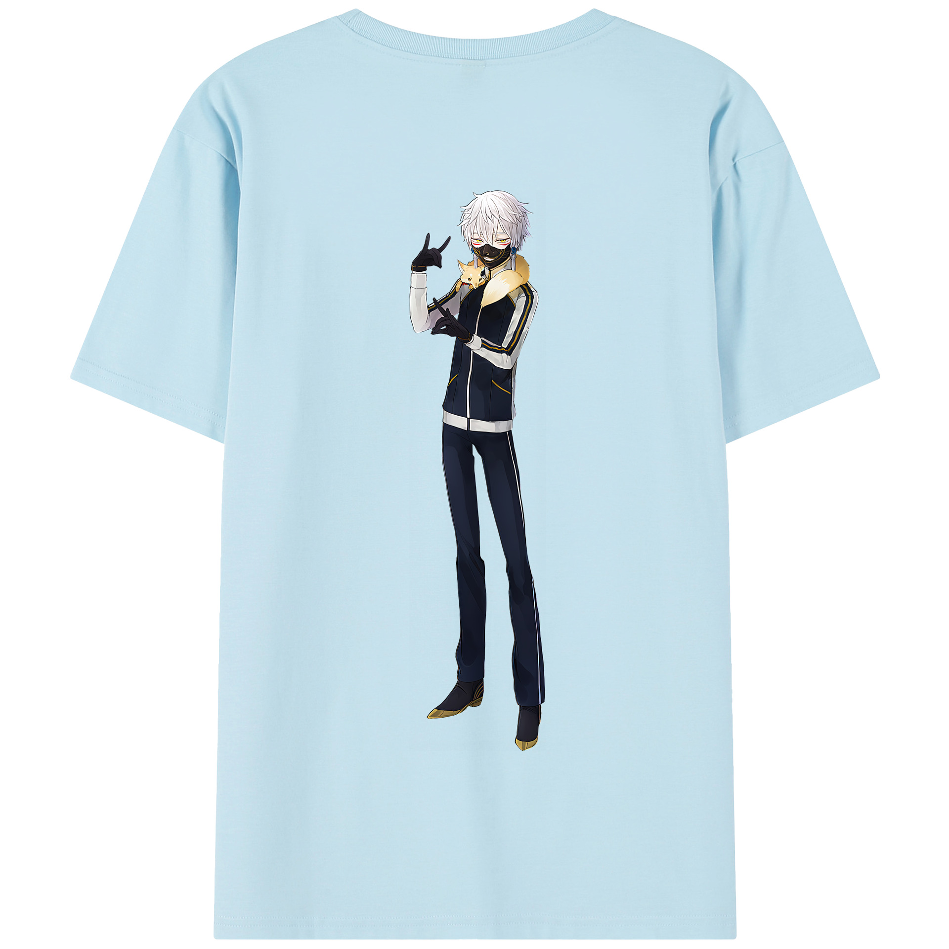 （画像用） 刀剣乱舞 Touken Ranbu 綿100％半袖Tシャツ（背面プリント）
